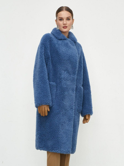 Зимняя эко шуба чебурашка, Северина (арт. С1177-100)