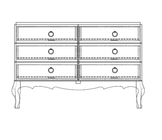 Комод VENEZIA, FRATELLI BARRI