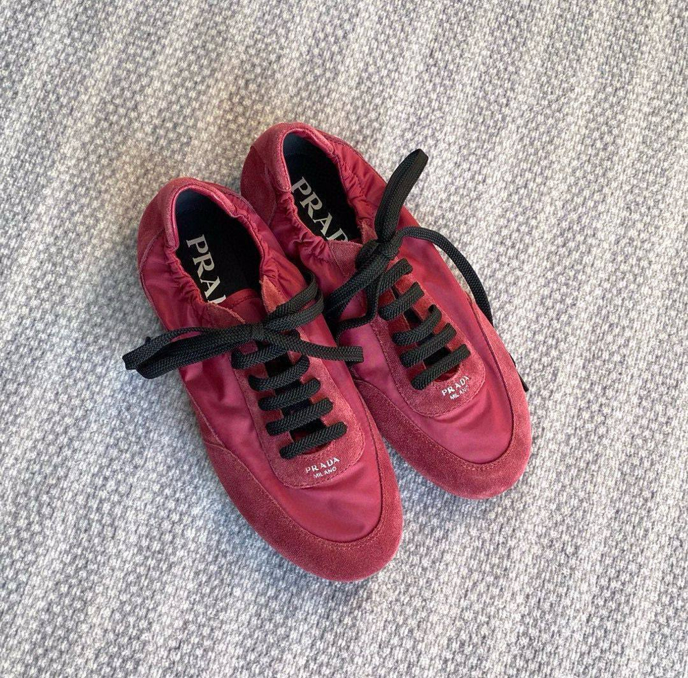 Кроссовки Prada