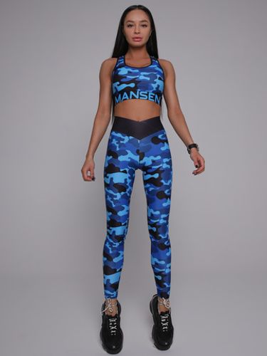 Leggings Blue military