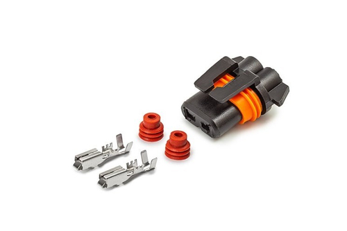 Разъем 12059181 (2pin) 2 контакта цоколя ламп 9006, HB4 для Chevrolet, Opel (CARGEN)