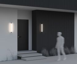 Уличный настенный светодиодный светильник Maytoni   O482WL-L16B3K