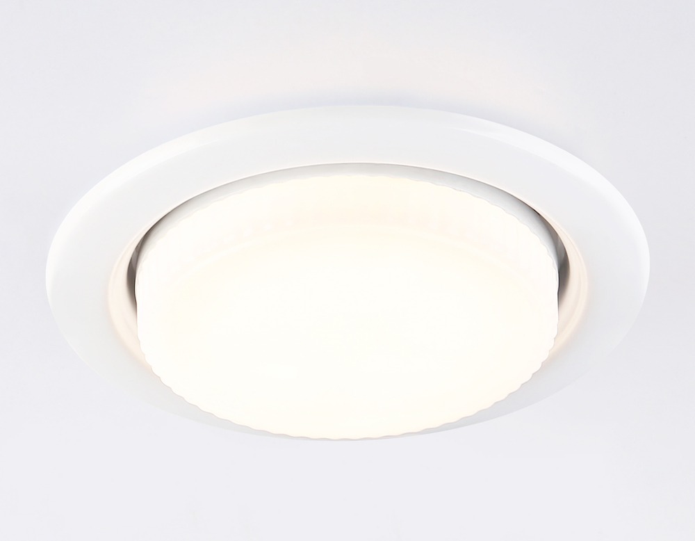 G10101 WH белый GX53 max 12W D106*38 (кратность 10шт)