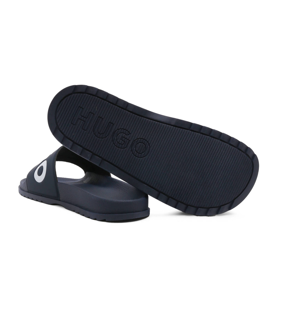 Шлепанцы Match_it_Slid_rblg_N HUGO - темно-синий(50498352)