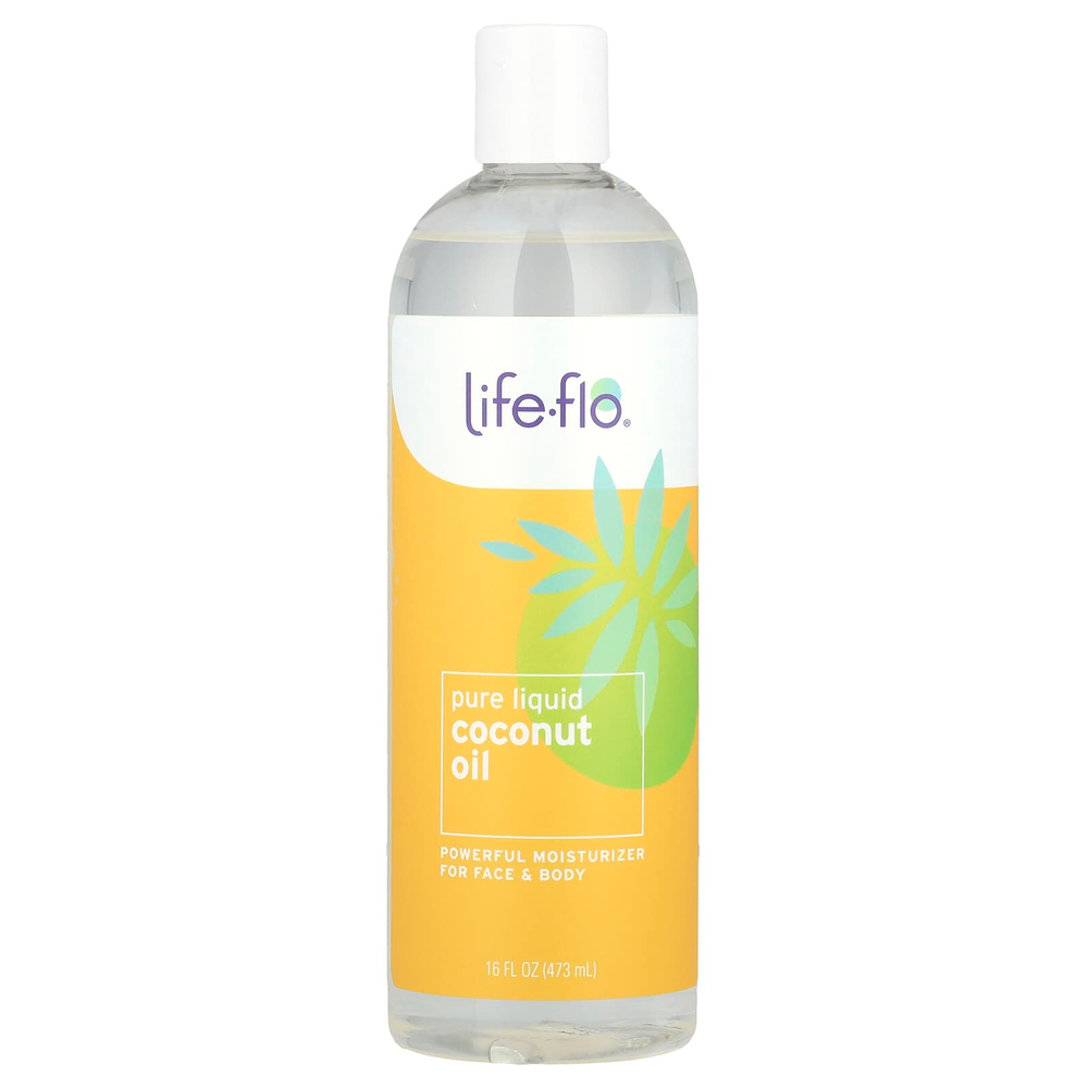 Life-flo, чистое жидкое кокосовое масло, 473 мл (16 жидк. унций)