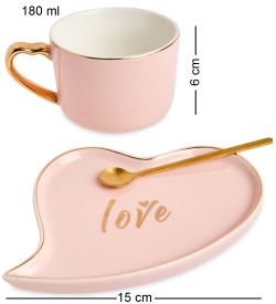 MUG-403/2 Чайная пара «Любовь»