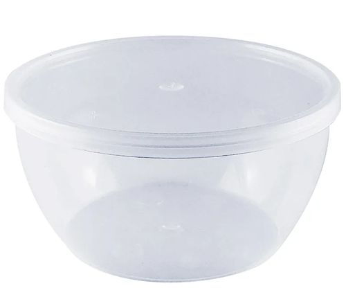 Пресс банка 360мл. d-112, круглая с крышкой. 500шт/упак. (ИН-Пласт)