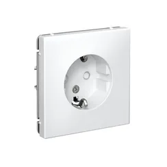 Розетка ArtGallery 16А с заземл. защ. шторки механизм бел. SE GAL000145