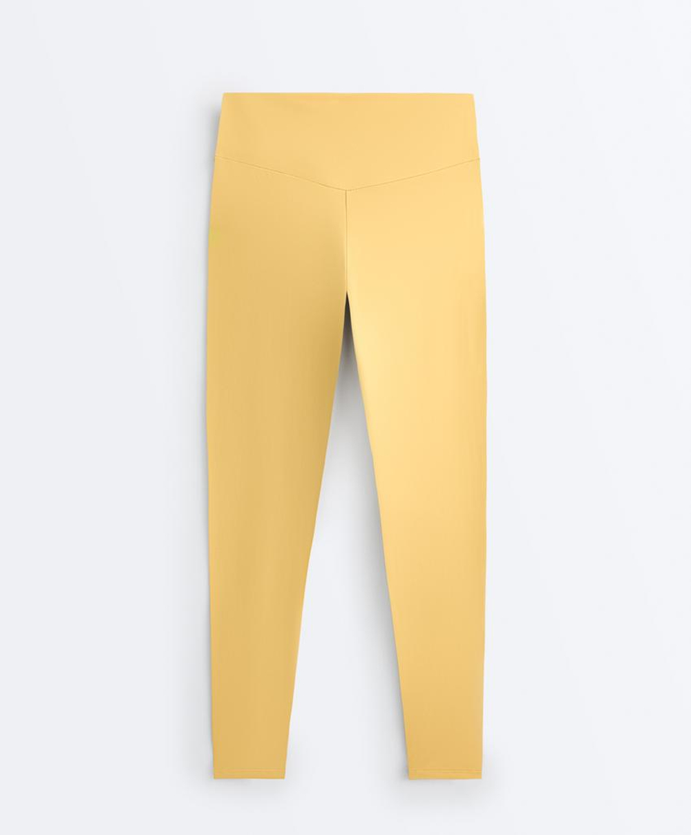 OYSHO Легинсы Comfortlux длиной до щиколотки с высокой посадкой, желтый