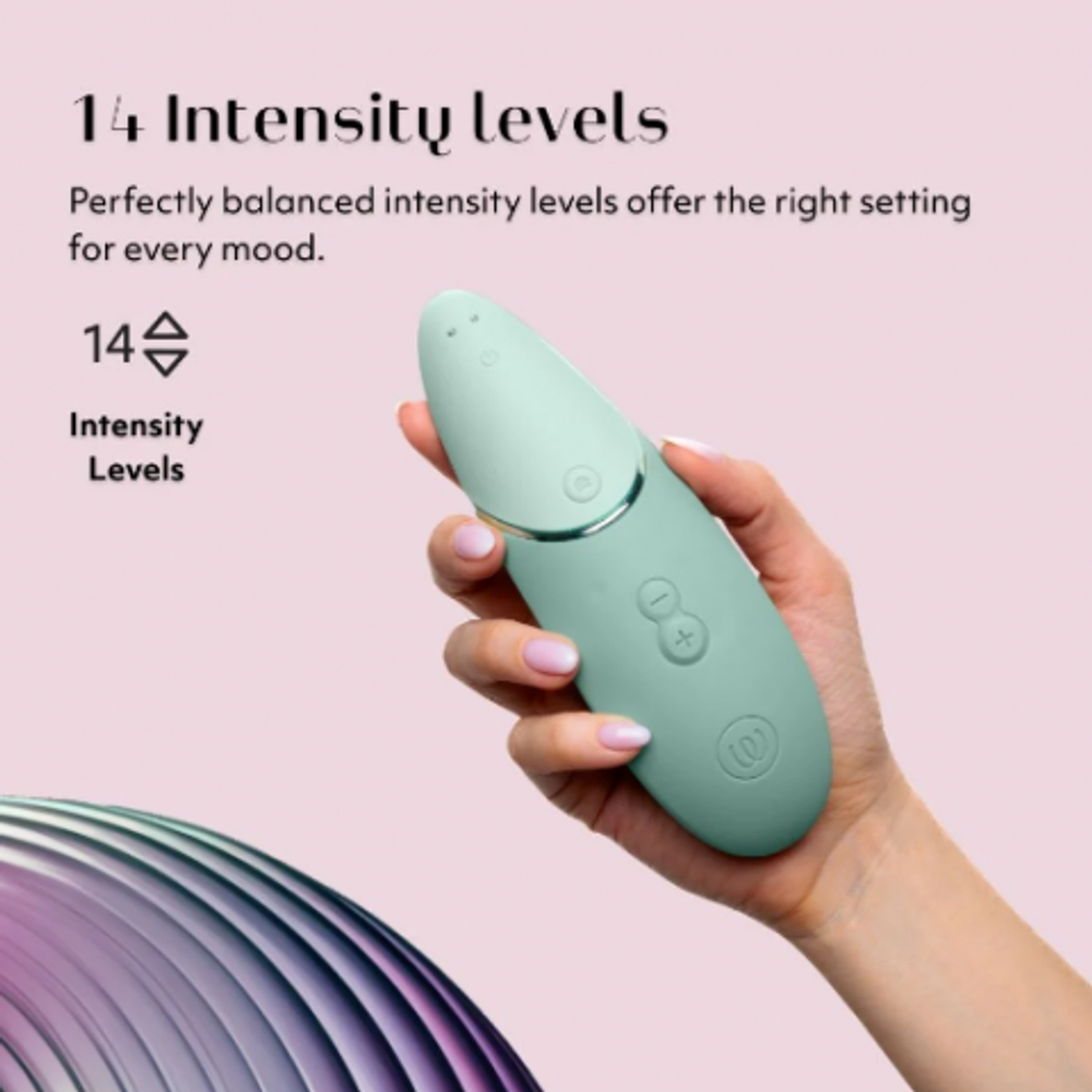 Бесконтактный клиторальный стимулятор Womanizer Next цвет шалфея