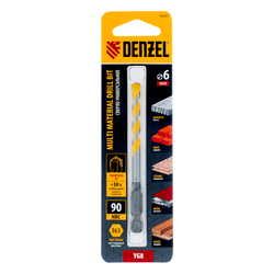 Сверло универсальное, Multi cut, 6 мм Denzel