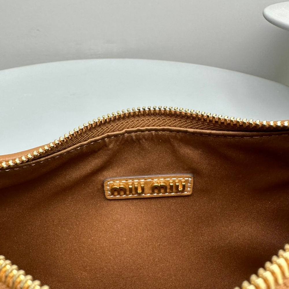 Leather Hobo Bag 20 cm