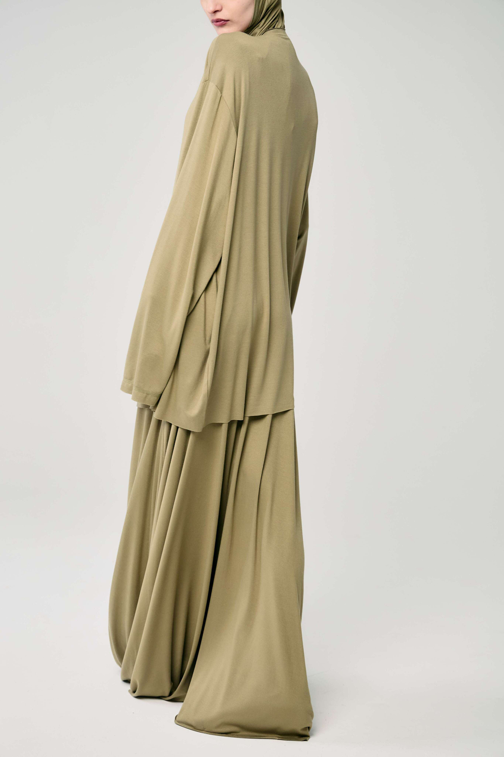 Лонгслив база хаки