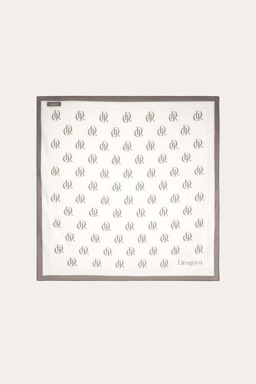 Платок из вискозы с шёлком