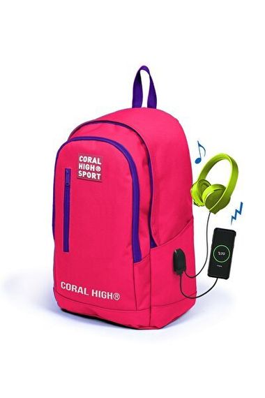 Çanta \ Сумка \ Bag CORAL HIGH SPORT SIRT ÇANTA(USB+AUX SOKETLİ) 23235