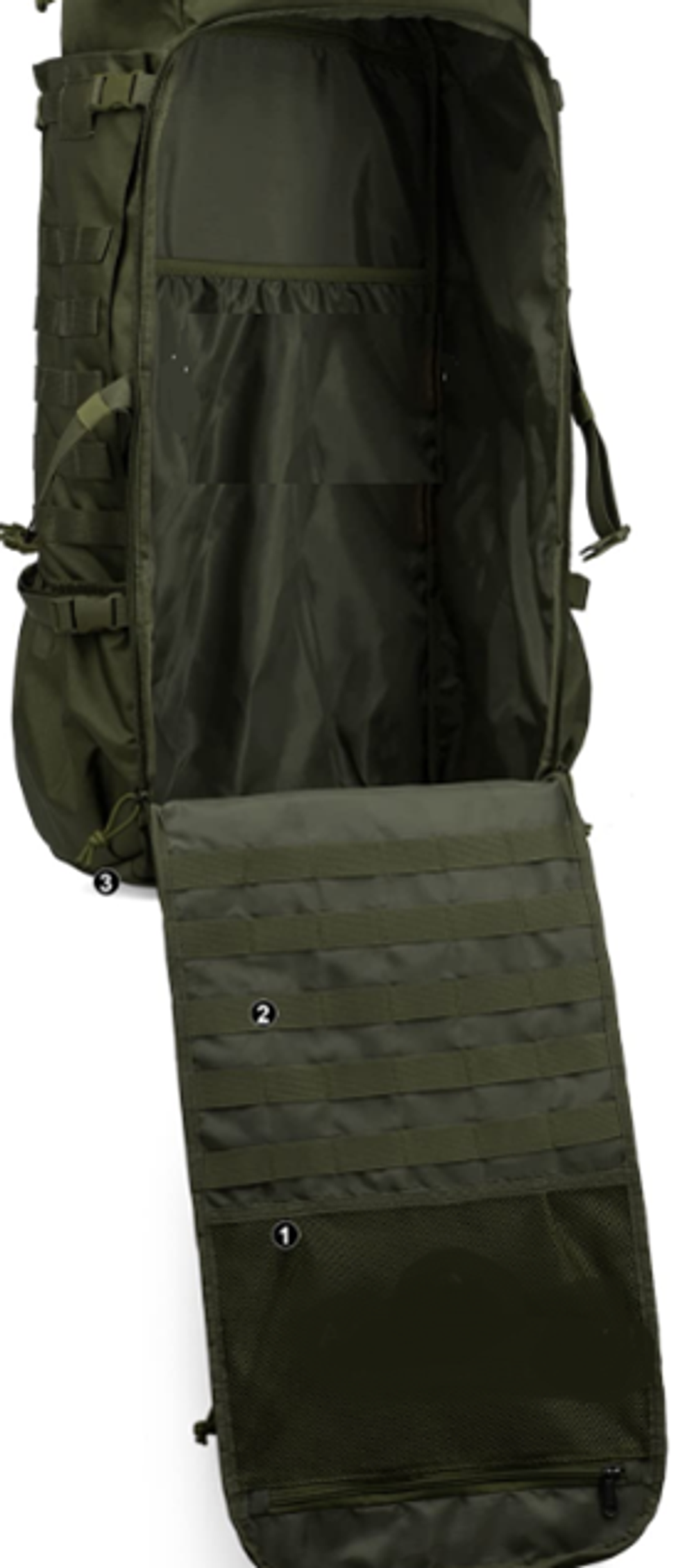 Рюкзак Tramp   Bastion 75 л,  артикул TRP-055, цвет olive green