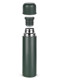 Термос Relaxika 101 (1 литр), хаки (без лого)