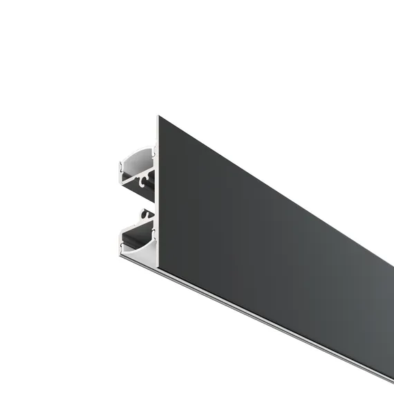 Алюминиевый профиль накладной 18x48 (Черный, 2 м), ALM-1848-B-2M Led Strip alm-1848-b-2m