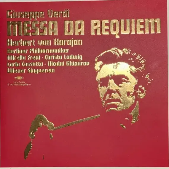 Giuseppe Verdi, Herbert von Karajan - Giuseppe Verdi: Messa Da Requiem LP