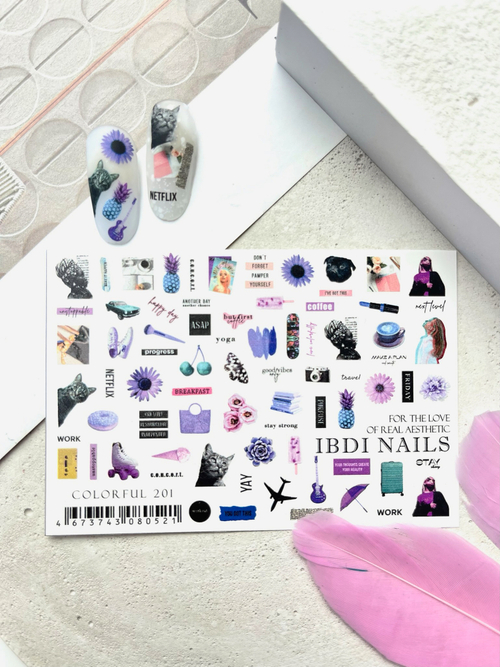 IBDI слайдер дизайн COLORFUL №201