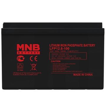 Аккумулятор MNB Литий-железо-фосфатный (LiFePO4 с BMS) LFP 12,8-100