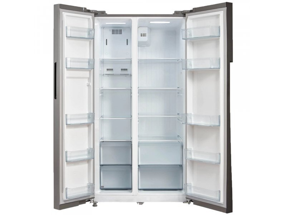 Холодильник Бирюса SBS 587 I нержавеющая сталь