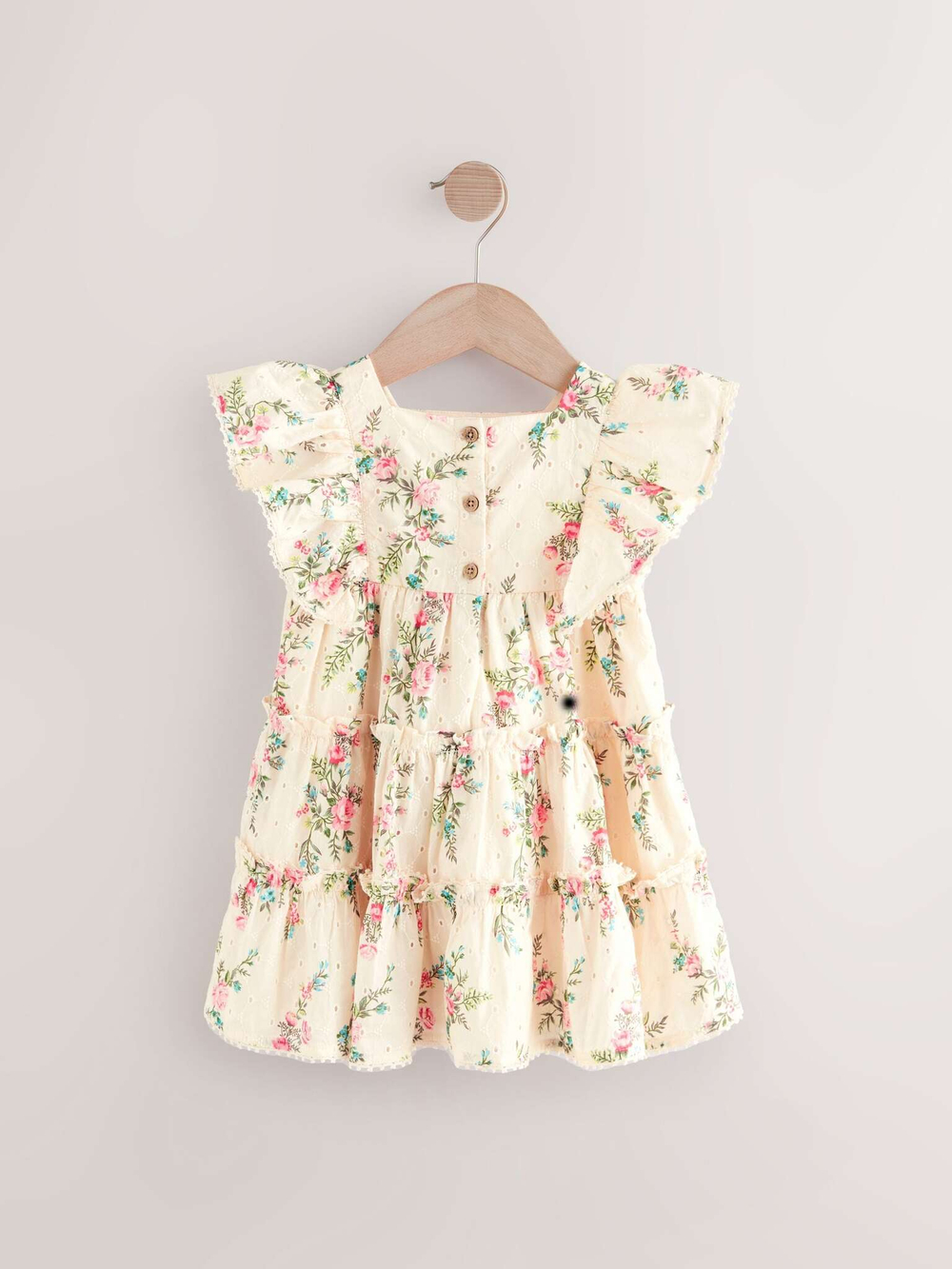 Платье для девочки Next E99-251, Кремовый