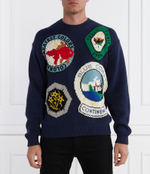 Свитер Kenzo - темно-синий(FD65PU4143BF)