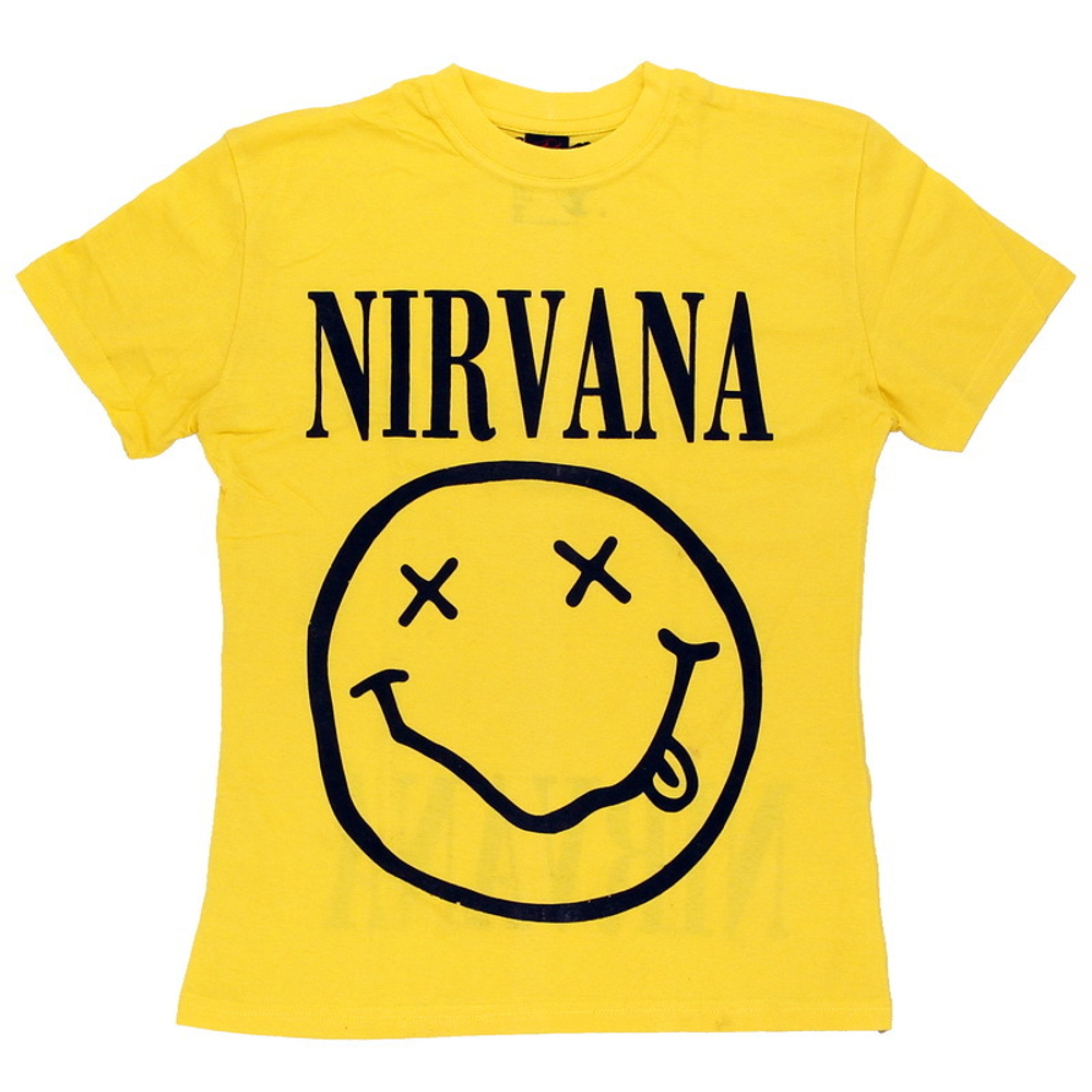 Футболка Nirvana (желтая) (461)