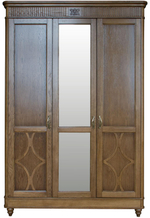 Шкаф для одежды 3д «Юстина» БМ2.691.1.03-01(2358-01)