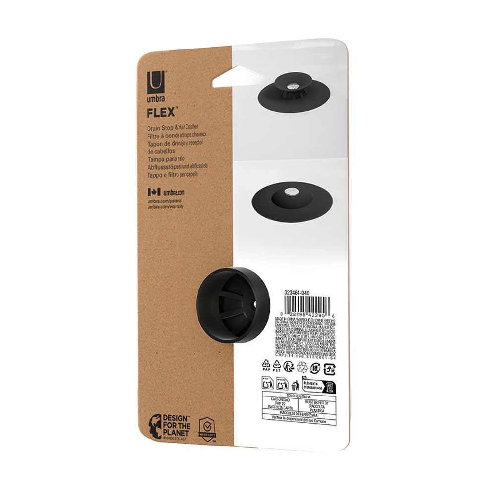 Фильтр для слива Flex, черный