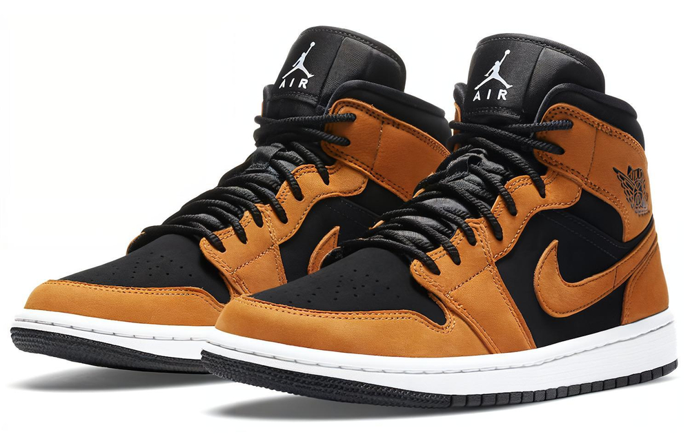 Jordan 1 Mid Desert Ochre Women"s