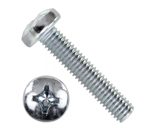 Винт полусфера М3х6 цинк DIN7985 (250шт/уп)