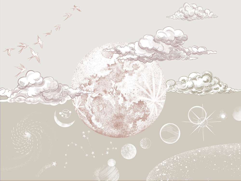 Дизайнерские обои Wall Street Cosmos