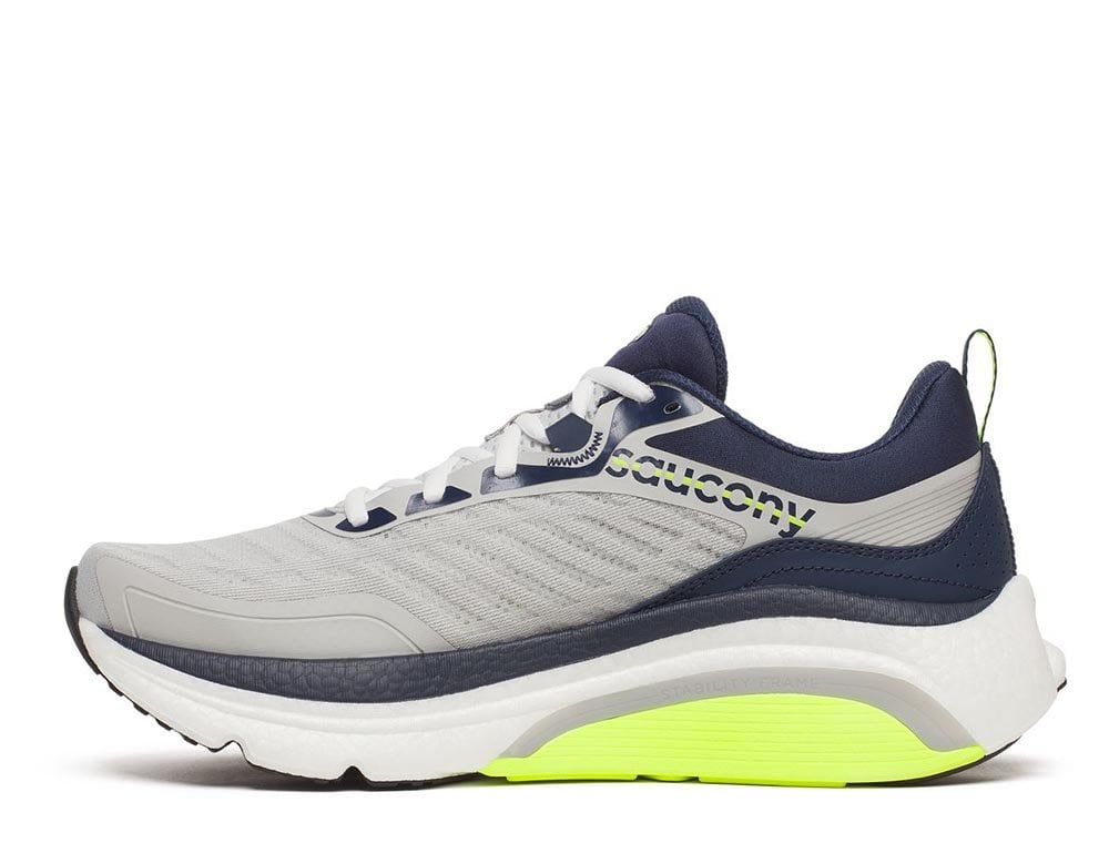 Кроссовки для бега мужские Saucony Omni 23 ST M Серо-Желтые