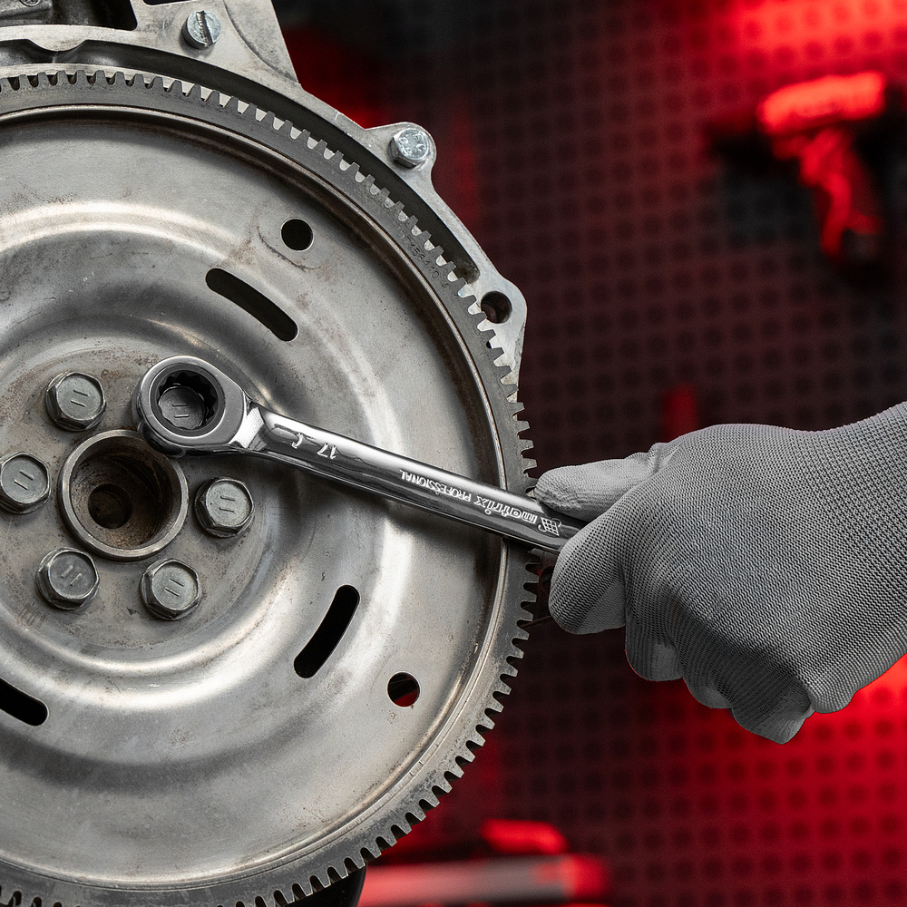 Набор ключей комбинированных, трещеточных 6 шт Matrix