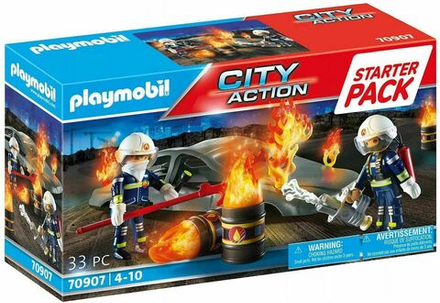 Конструктор Playmobil City Action - Учения пожарной команды. Стартовый пакет - Плеймобиль 70907