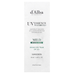 d'Alba, UV Essence Waterfull+, солнцезащитное средство на водной основе, бережное воздействие, SPF 50+, 50 мл (1,69 жидк. унции)