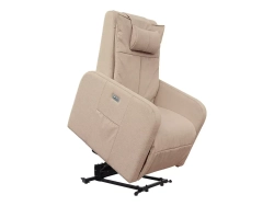 Кресло-реклайнер электрический с подъемом FUJIMO LIFT Compact F3005 FLWK Ваниль (Sakura 4)