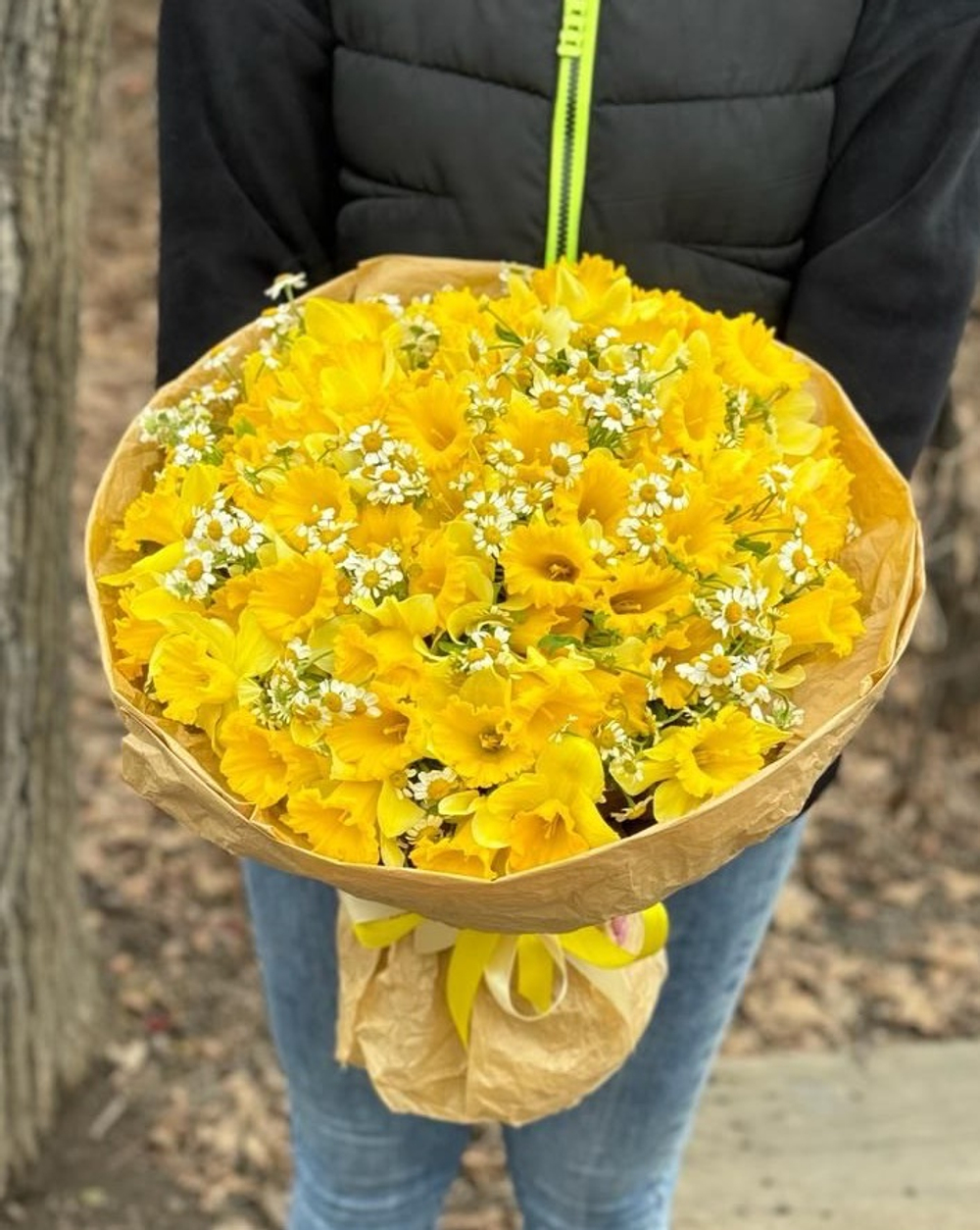 Букет из нарциссов «Солнечная весна»