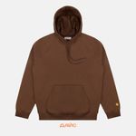  Толстовка мужская Carhartt WIP Hooded Chase Sweatshirt артикул:I033661_chocolate - купить в магазине Дайс
