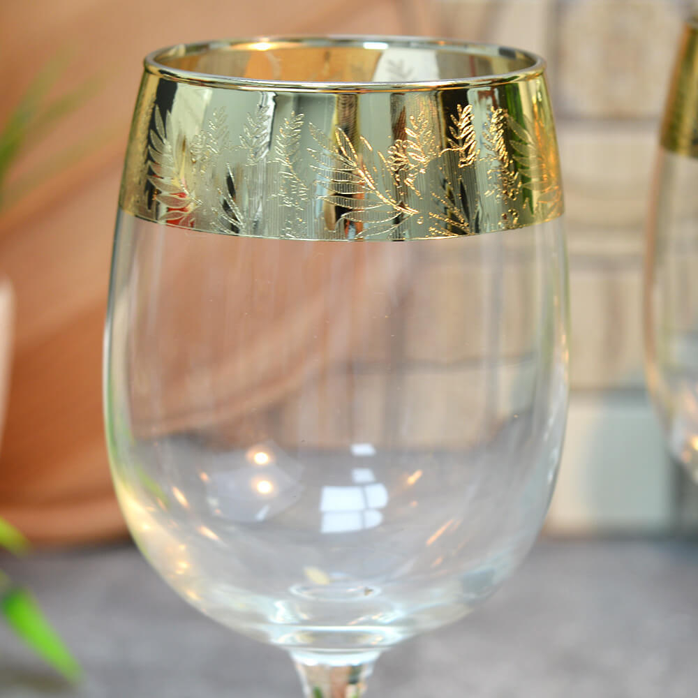 Набор бокалов для вина 2шт 420мл "Летний сад"