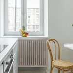 Экран для радиатора реечный Стильный дом v531955 Дуб сонома 900х600 мм