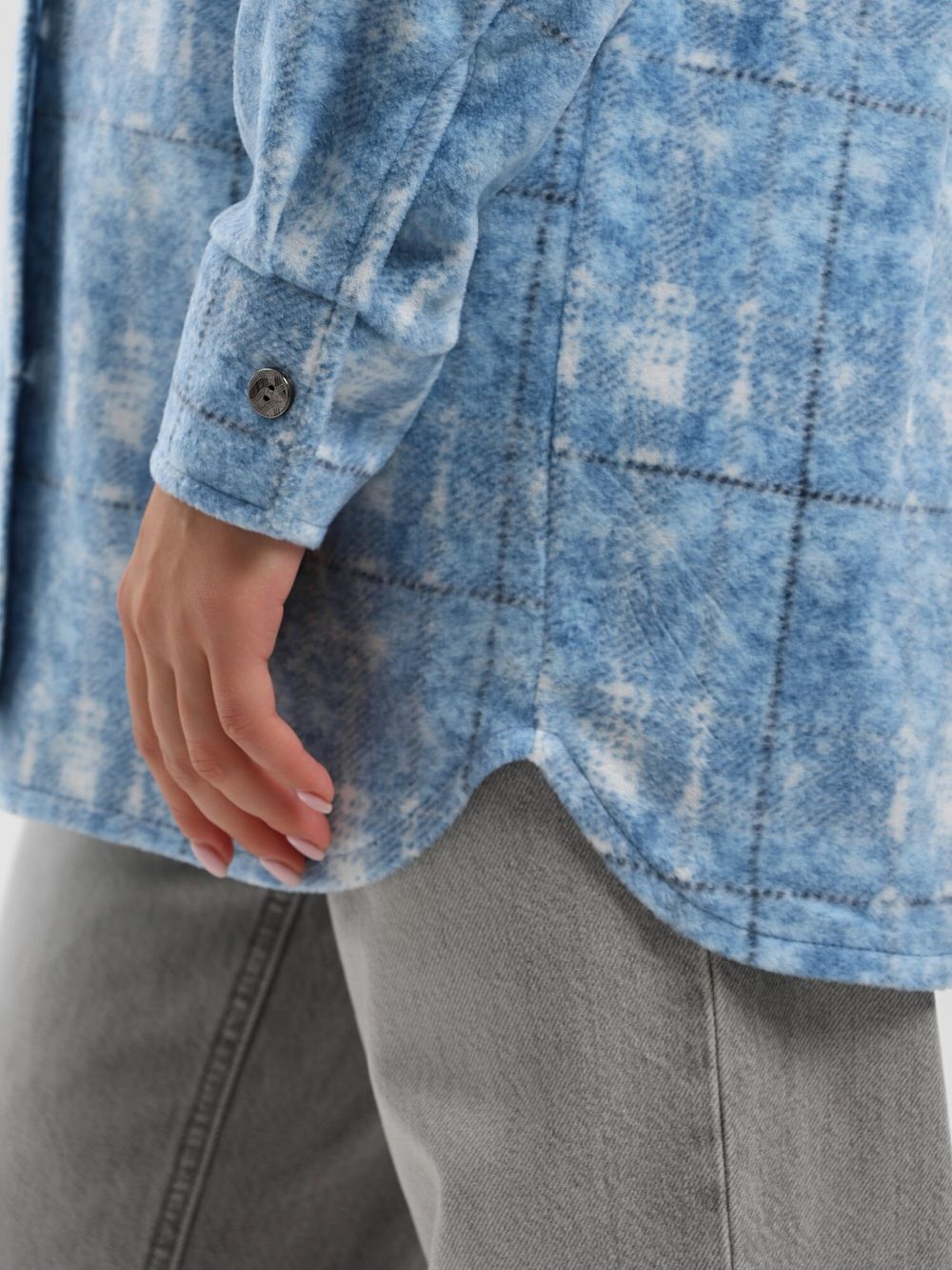 Рубашка Вселенная Виотекс ГОЛУБОЙ