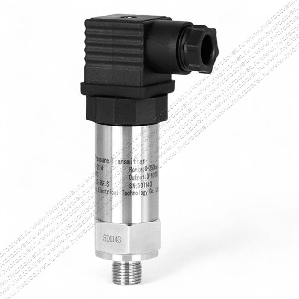 ZMYL-250bar-G1/4 0-10V - Датчик давления с диапазоном до 250 бар, присоединительной внешней резьбой G1/4" и выходным аналоговым сигналом 0-10В, точность 0,5%