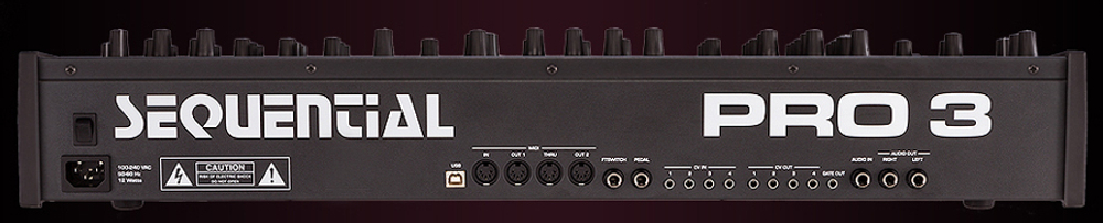 Аналоговый синтезатор Sequential PRO 3