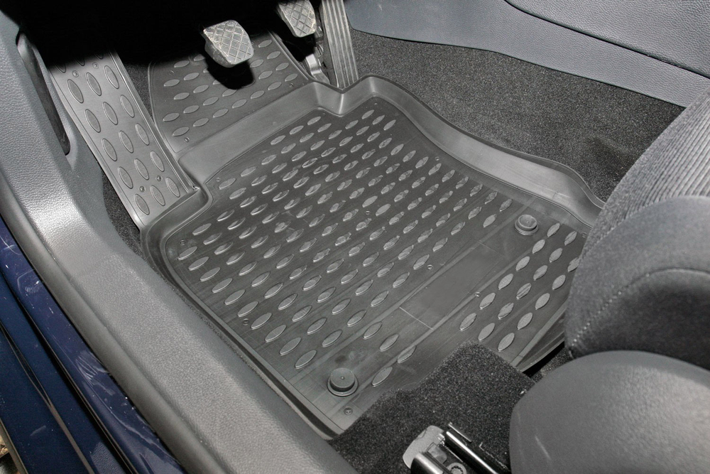 Коврики Standard, в салон VW Golf V 10/2003-2009, 4 шт. (полиуретан, чёрные) Element.NLC.51.05.210