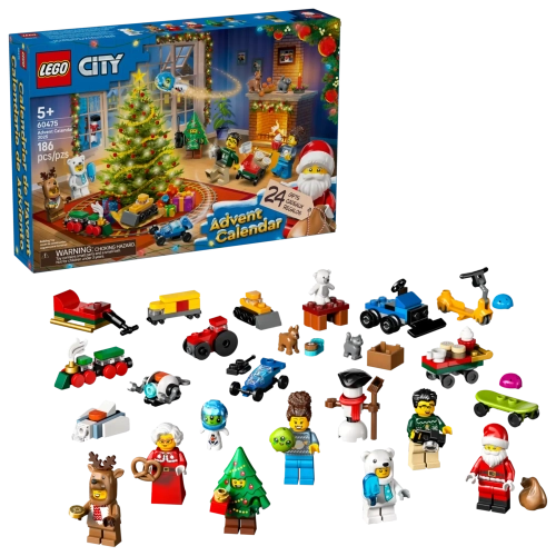 Конструктор LEGO City 60475 Новогодний адвент календарь 2025
