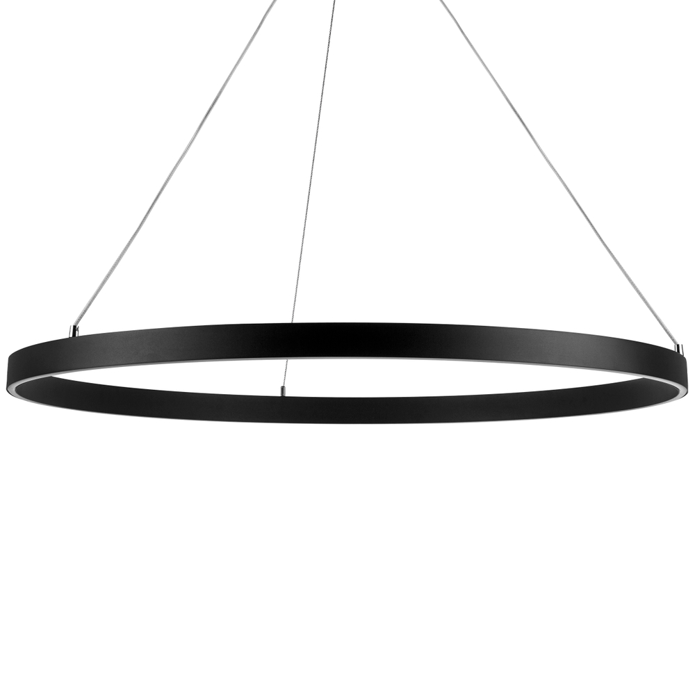 748047 Люстра SATURNO LED 60W 4000LM 70G ЧЕРНЫЙ 3000-6000K