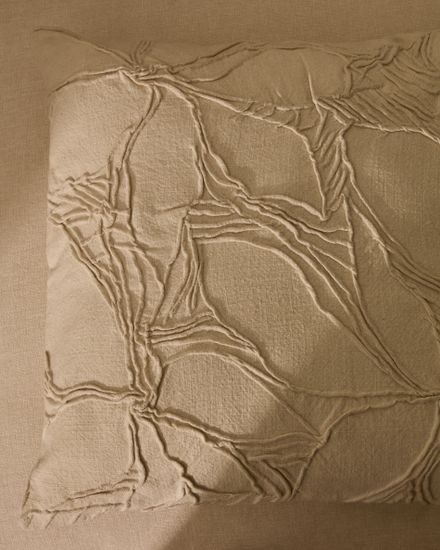 Чехол для подушки Zira из хлопка с цветочным принтом 45 x 45 см